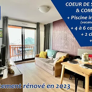 Appartement Familial Avec Parking Centre Valberg